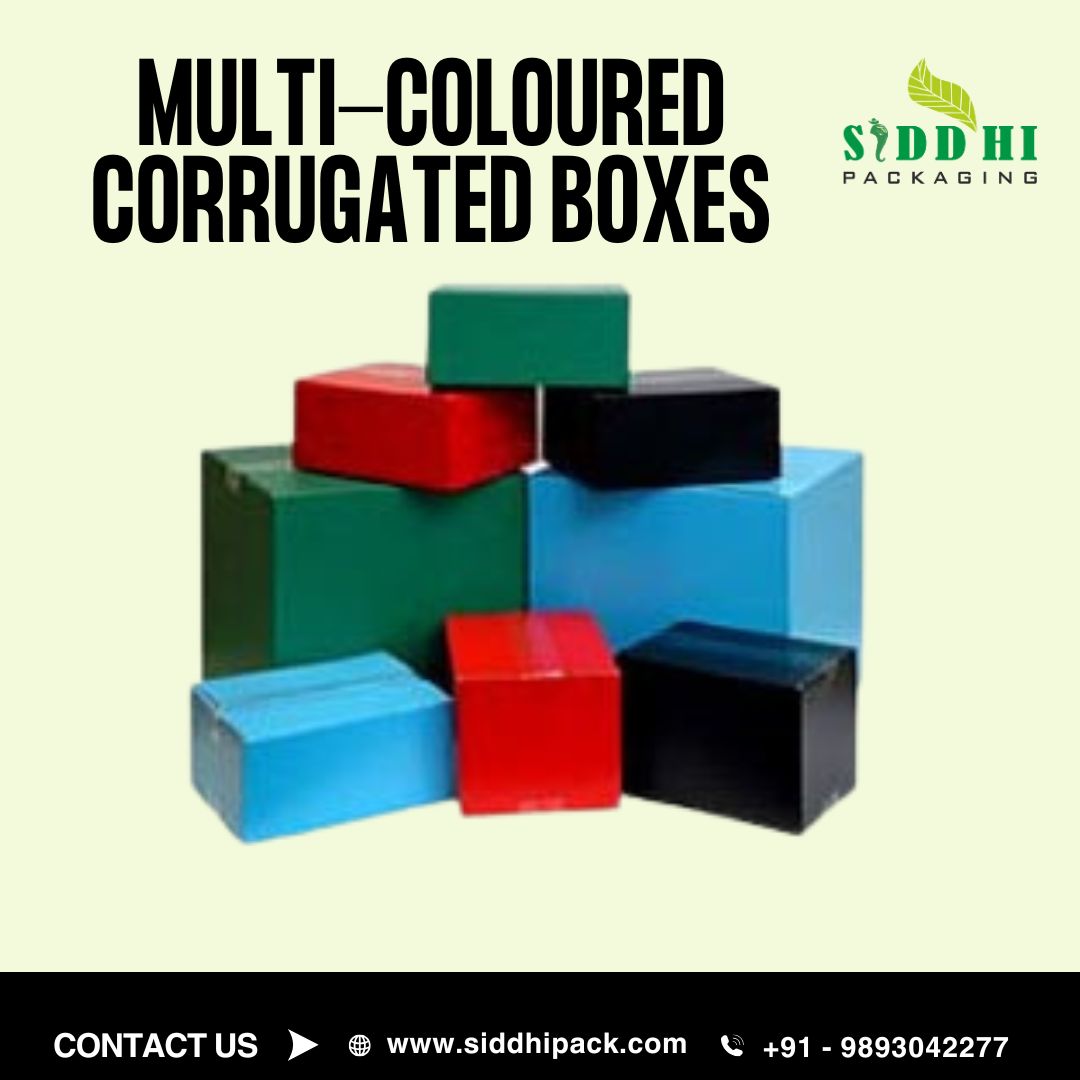 Best Multi Coloured Corrugated Box Supplier In Indore